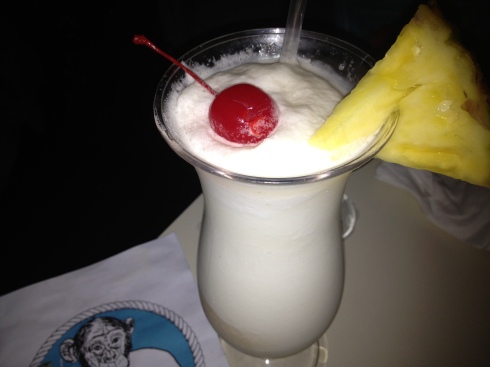 The namesake drink is a stronger, more refreshing piña colada--without the cloying aftertaste. 